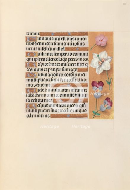 Hours of Queen Isabella the Catholic, Queen of Spain: Fol. 235r, c. 1500. Creator: Master of the First Prayerbook of Maximillian (Flemish, c. 1444-1519); Associates, and.