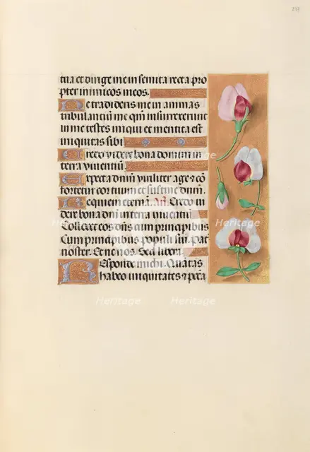 Hours of Queen Isabella the Catholic, Queen of Spain: Fol. 237r, c. 1500. Creator: Master of the First Prayerbook of Maximillian (Flemish, c. 1444-1519); Associates, and.