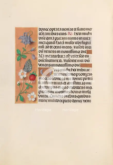 Hours of Queen Isabella the Catholic, Queen of Spain: Fol. 238v, c. 1500. Creator: Master of the First Prayerbook of Maximillian (Flemish, c. 1444-1519); Associates, and.