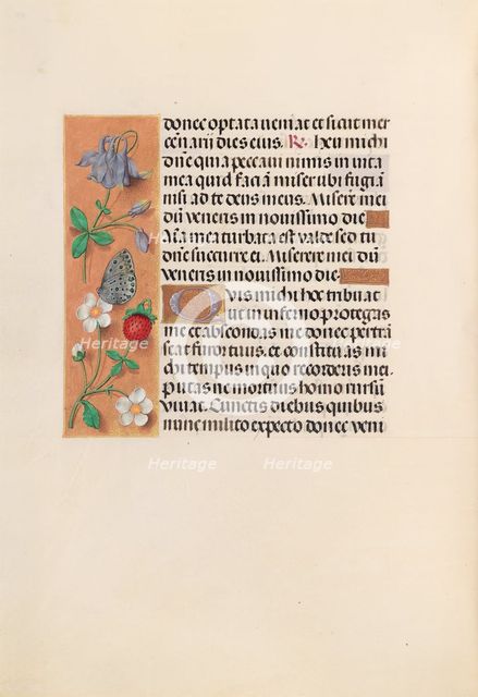 Hours of Queen Isabella the Catholic, Queen of Spain: Fol. 238v, c. 1500. Creator: Master of the First Prayerbook of Maximillian (Flemish, c. 1444-1519); Associates, and.