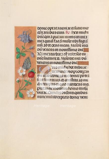 Hours of Queen Isabella the Catholic, Queen of Spain: Fol. 238v, c. 1500. Creator: Master of the First Prayerbook of Maximillian (Flemish, c. 1444-1519); Associates, and.