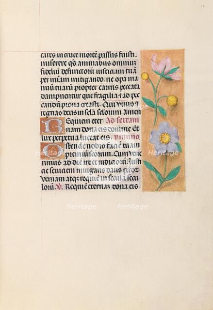 Hours of Queen Isabella the Catholic, Queen of Spain: Fol. 27r, c. 1500. Creator: Master of the First Prayerbook of Maximillian (Flemish, c. 1444-1519); Associates, and.