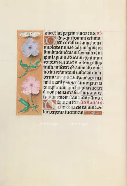 Hours of Queen Isabella the Catholic, Queen of Spain: Fol. 27v, c. 1500. Creator: Master of the First Prayerbook of Maximillian (Flemish, c. 1444-1519); Associates, and.
