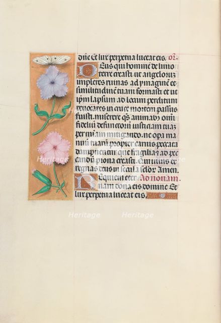 Hours of Queen Isabella the Catholic, Queen of Spain: Fol. 27v, c. 1500. Creator: Master of the First Prayerbook of Maximillian (Flemish, c. 1444-1519); Associates, and.