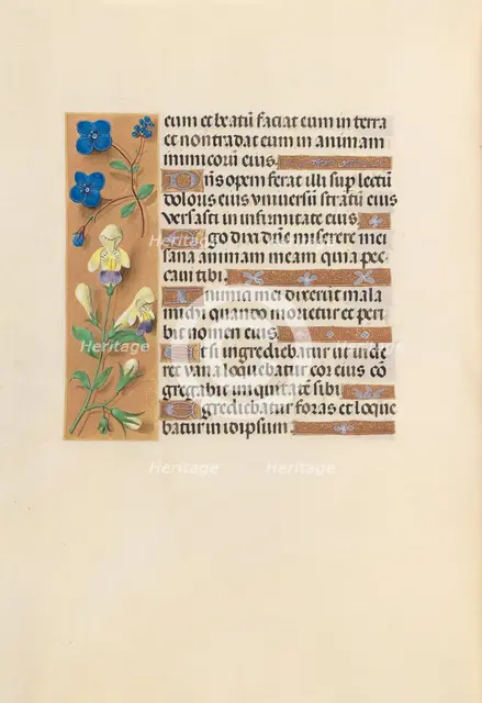 Hours of Queen Isabella the Catholic, Queen of Spain: Fol. 241v, c. 1500. Creator: Master of the First Prayerbook of Maximillian (Flemish, c. 1444-1519); Associates, and.