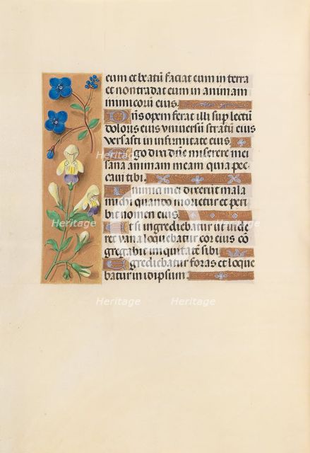 Hours of Queen Isabella the Catholic, Queen of Spain: Fol. 241v, c. 1500. Creator: Master of the First Prayerbook of Maximillian (Flemish, c. 1444-1519); Associates, and.