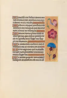 Hours of Queen Isabella the Catholic, Queen of Spain: Fol. 242r, c. 1500. Creator: Master of the First Prayerbook of Maximillian (Flemish, c. 1444-1519); Associates, and