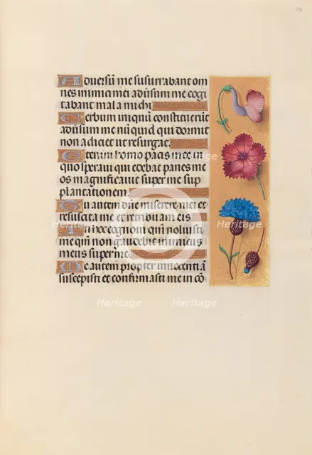 Hours of Queen Isabella the Catholic, Queen of Spain: Fol. 242r, c. 1500. Creator: Master of the First Prayerbook of Maximillian (Flemish, c. 1444-1519); Associates, and.