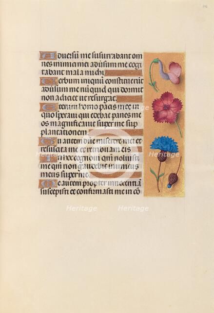 Hours of Queen Isabella the Catholic, Queen of Spain: Fol. 242r, c. 1500. Creator: Master of the First Prayerbook of Maximillian (Flemish, c. 1444-1519); Associates, and.