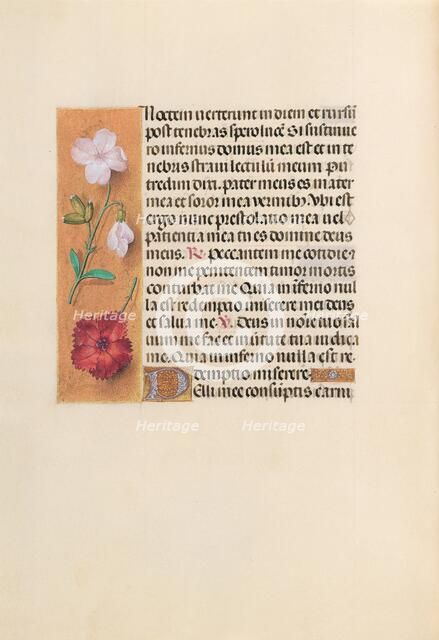 Hours of Queen Isabella the Catholic, Queen of Spain: Fol. 244v, c. 1500. Creator: Master of the First Prayerbook of Maximillian (Flemish, c. 1444-1519); Associates, and.