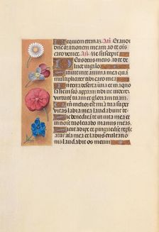 Hours of Queen Isabella the Catholic, Queen of Spain: Fol. 249v, c. 1500. Creator: Master of the First Prayerbook of Maximillian (Flemish, c. 1444-1519); Associates, and