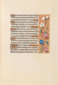 Hours of Queen Isabella the Catholic, Queen of Spain: Fol. 250r, c. 1500. Creator: Master of the First Prayerbook of Maximillian (Flemish, c. 1444-1519); Associates, and