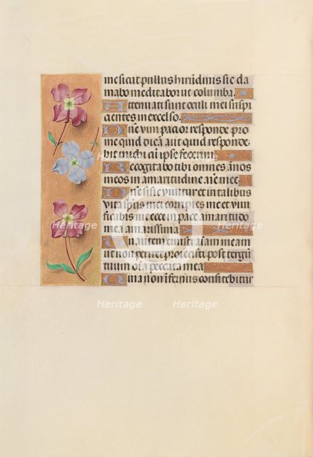 Hours of Queen Isabella the Catholic, Queen of Spain: Fol. 251v, c. 1500. Creator: Master of the First Prayerbook of Maximillian (Flemish, c. 1444-1519); Associates, and.