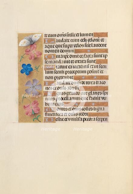 Hours of Queen Isabella the Catholic, Queen of Spain: Fol. 252v, c. 1500. Creator: Master of the First Prayerbook of Maximillian (Flemish, c. 1444-1519); Associates, and.