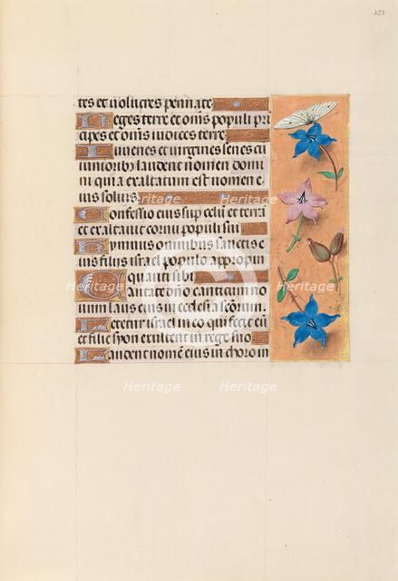 Hours of Queen Isabella the Catholic, Queen of Spain: Fol. 253r, c. 1500. Creator: Master of the First Prayerbook of Maximillian (Flemish, c. 1444-1519); Associates, and.