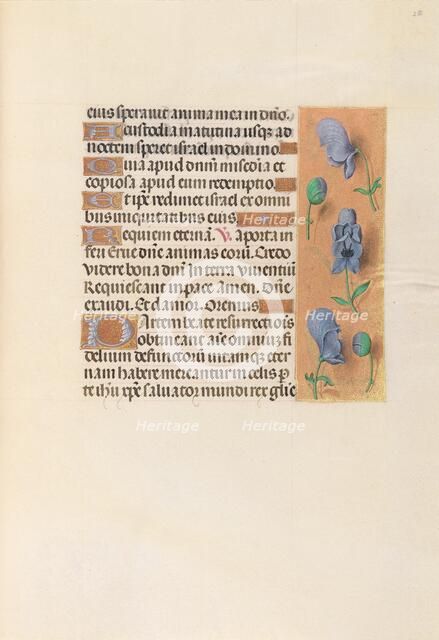 Hours of Queen Isabella the Catholic, Queen of Spain: Fol. 256r, c. 1500. Creator: Master of the First Prayerbook of Maximillian (Flemish, c. 1444-1519); Associates, and.
