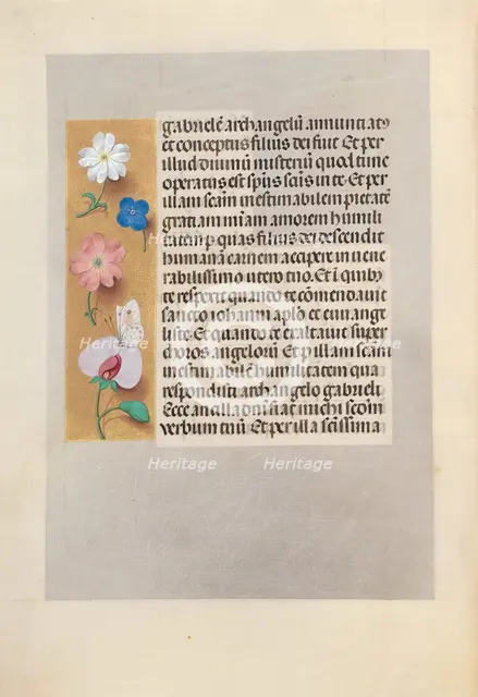 Hours of Queen Isabella the Catholic, Queen of Spain: Fol. 258v, c. 1500. Creator: Master of the First Prayerbook of Maximillian (Flemish, c. 1444-1519); Associates, and.