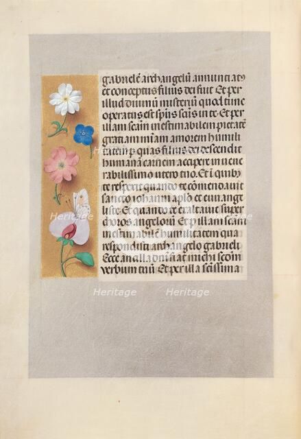 Hours of Queen Isabella the Catholic, Queen of Spain: Fol. 258v, c. 1500. Creator: Master of the First Prayerbook of Maximillian (Flemish, c. 1444-1519); Associates, and.