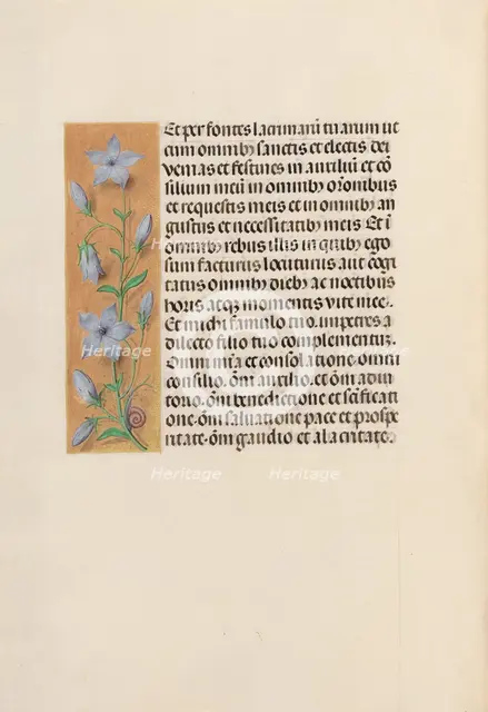Hours of Queen Isabella the Catholic, Queen of Spain: Fol. 259v, c. 1500. Creator: Master of the First Prayerbook of Maximillian (Flemish, c. 1444-1519); Associates, and.