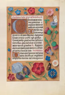 Hours of Queen Isabella the Catholic, Queen of Spain: Fol. 25r, c. 1500. Creator: Master of the First Prayerbook of Maximillian (Flemish, c. 1444-1519); Associates, and