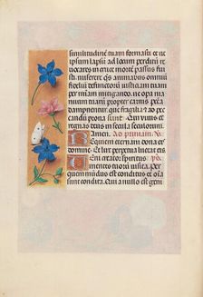 Hours of Queen Isabella the Catholic, Queen of Spain: Fol. 25v, c. 1500. Creator: Master of the First Prayerbook of Maximillian (Flemish, c. 1444-1519); Associates, and