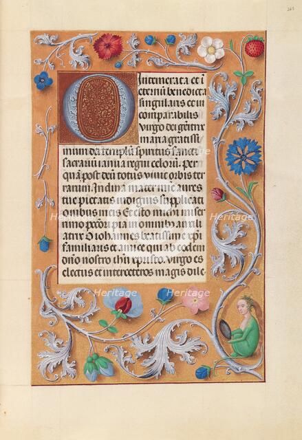 Hours of Queen Isabella the Catholic, Queen of Spain: Fol. 262r, c. 1500. Creator: Master of the First Prayerbook of Maximillian (Flemish, c. 1444-1519); Associates, and.