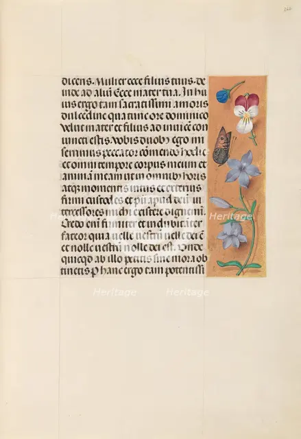 Hours of Queen Isabella the Catholic, Queen of Spain: Fol. 263r, c. 1500. Creator: Master of the First Prayerbook of Maximillian (Flemish, c. 1444-1519); Associates, and.