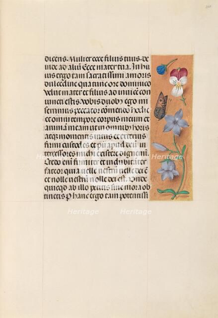 Hours of Queen Isabella the Catholic, Queen of Spain: Fol. 263r, c. 1500. Creator: Master of the First Prayerbook of Maximillian (Flemish, c. 1444-1519); Associates, and.