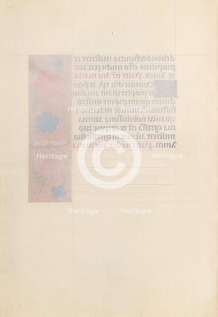 Hours of Queen Isabella the Catholic, Queen of Spain: Fol. 266v, St. Bernard..., c. 1500. Creator: Master of the First Prayerbook of Maximillian (Flemish, c. 1444-1519); Associates, and.