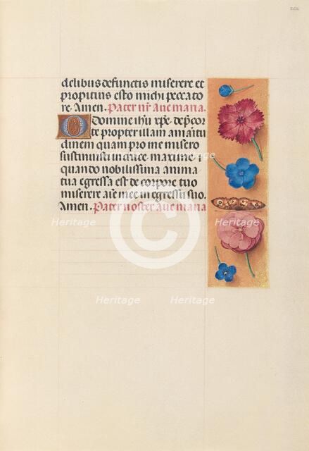 Hours of Queen Isabella the Catholic, Queen of Spain: Fol. 266r, c. 1500. Creator: Master of the First Prayerbook of Maximillian (Flemish, c. 1444-1519); Associates, and.