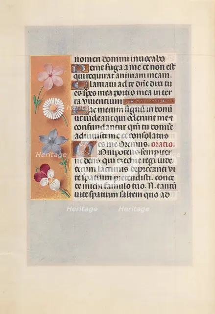 Hours of Queen Isabella the Catholic, Queen of Spain: Fol. 268v, c. 1500. Creator: Master of the First Prayerbook of Maximillian (Flemish, c. 1444-1519); Associates, and.