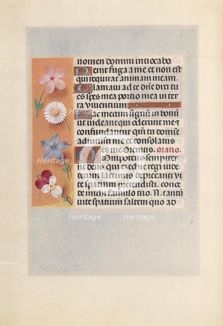 Hours of Queen Isabella the Catholic, Queen of Spain: Fol. 268v, c. 1500. Creator: Master of the First Prayerbook of Maximillian (Flemish, c. 1444-1519); Associates, and.