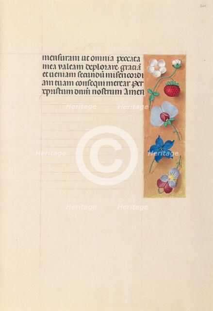 Hours of Queen Isabella the Catholic, Queen of Spain: Fol. 269r, c. 1500. Creator: Master of the First Prayerbook of Maximillian (Flemish, c. 1444-1519); Associates, and.