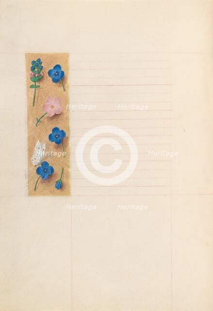 Hours of Queen Isabella the Catholic, Queen of Spain: Fol. 271v, c. 1500. Creator: Master of the First Prayerbook of Maximillian (Flemish, c. 1444-1519); Associates, and.