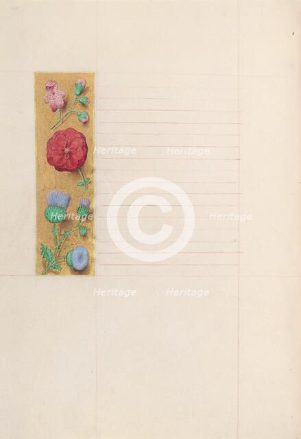 Hours of Queen Isabella the Catholic, Queen of Spain: Fol. 274v, c. 1500. Creator: Master of the First Prayerbook of Maximillian (Flemish, c. 1444-1519); Associates, and.