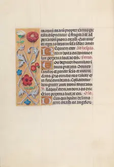 Hours of Queen Isabella the Catholic, Queen of Spain: Fol. 28v, c. 1500. Creator: Master of the First Prayerbook of Maximillian (Flemish, c. 1444-1519); Associates, and