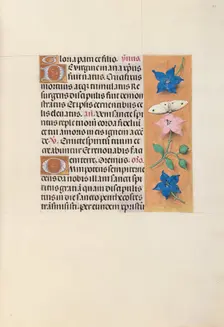 Hours of Queen Isabella the Catholic, Queen of Spain: Fol. 33r, c. 1500. Creator: Master of the First Prayerbook of Maximillian (Flemish, c. 1444-1519); Associates, and