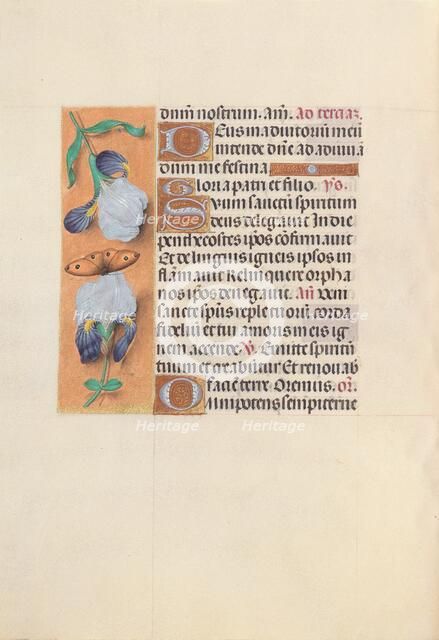 Hours of Queen Isabella the Catholic, Queen of Spain: Fol. 33v, c. 1500. Creator: Master of the First Prayerbook of Maximillian (Flemish, c. 1444-1519); Associates, and.