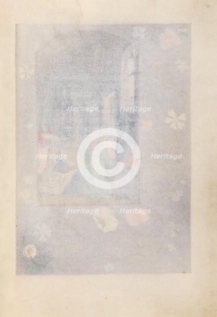 Hours of Queen Isabella the Catholic, Queen of Spain: Fol. 31r, c. 1500. Creator: Master of the First Prayerbook of Maximillian (Flemish, c. 1444-1519); Associates, and.