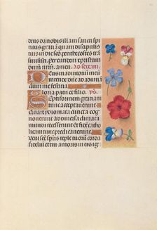 Hours of Queen Isabella the Catholic, Queen of Spain: Fol. 34r, c. 1500. Creator: Master of the First Prayerbook of Maximillian (Flemish, c. 1444-1519); Associates, and