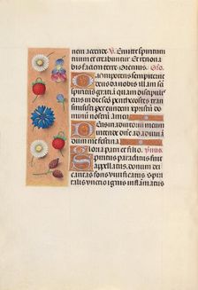 Hours of Queen Isabella the Catholic, Queen of Spain: Fol. 34v, c. 1500. Creator: Master of the First Prayerbook of Maximillian (Flemish, c. 1444-1519); Associates, and