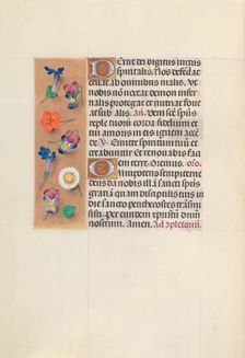Hours of Queen Isabella the Catholic, Queen of Spain: Fol. 35v, c. 1500. Creator: Master of the First Prayerbook of Maximillian (Flemish, c. 1444-1519); Associates, and