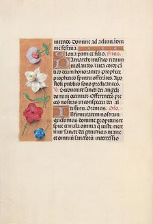 Hours of Queen Isabella the Catholic, Queen of Spain: Fol. 39v, c. 1500. Creator: Master of the First Prayerbook of Maximillian (Flemish, c. 1444-1519); Associates, and