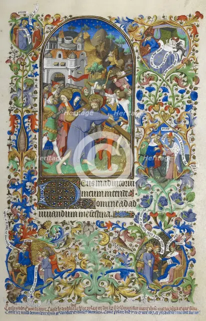 Hours of the Passion [Sext], 1414-23.  Creator: Workshop of the Master of the Duke of Bedford.