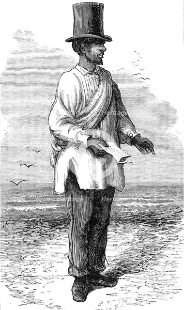 Hova Beach Governor at Morondova, Madagascar, 1881. Creator: Unknown.