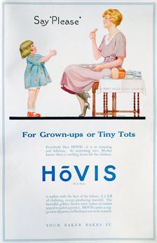 Hovis bread advert, 1921