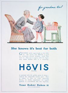 Hovis bread advert, 1923