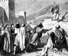 How beautiful upon the mountains are the feet of him that bringeth good tidings c1860. Creator: Unknown