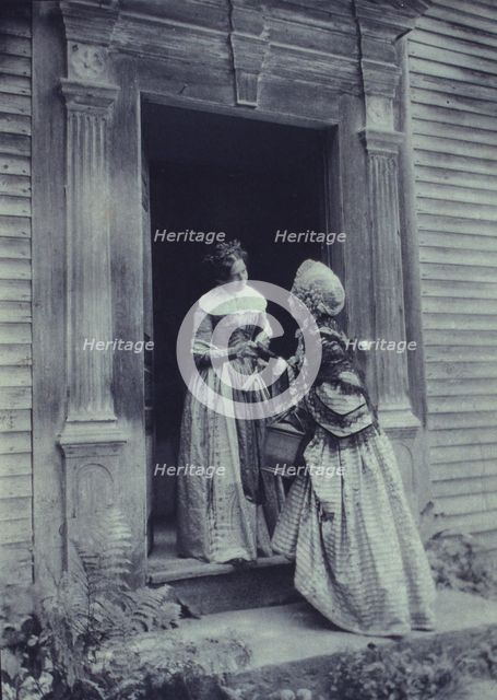 How d'y do?, c1900. Creator: Frances S. Allen.