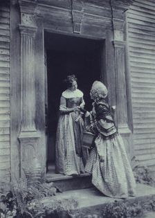 How d'y do?, c1900. Creator: Frances S. Allen